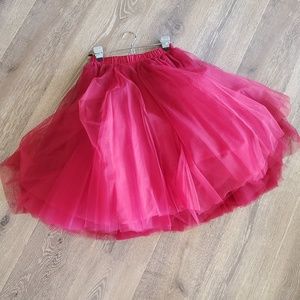 Layered Tulle Skirt
